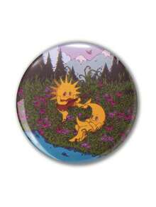 趣味图案徽章胸针、女士徽章别针、翻领别针、包包饰物、服装配饰、送给朋友、家人、老师、同学的独特礼物 - 彩色 - 查看 10