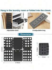 1pc Shirt Folding Board, Shirt Storage Rack, T-Shirt Folding Board, Easy & Quick Clothing Folding Tool For Adults & Kids, Minimalist Design For Spring & Summer Tops - Multicolor - View 7