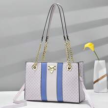 Women Top Handle Bags - 藍色 - 查看 8