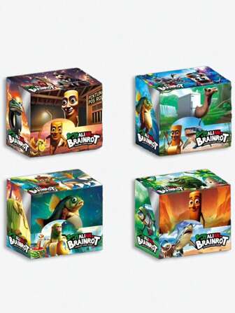 Shan Hai Jing Collectible Engelse versie Nieuwigheid Modieuze kaart / Kaartspel Blind Box - Houten man
