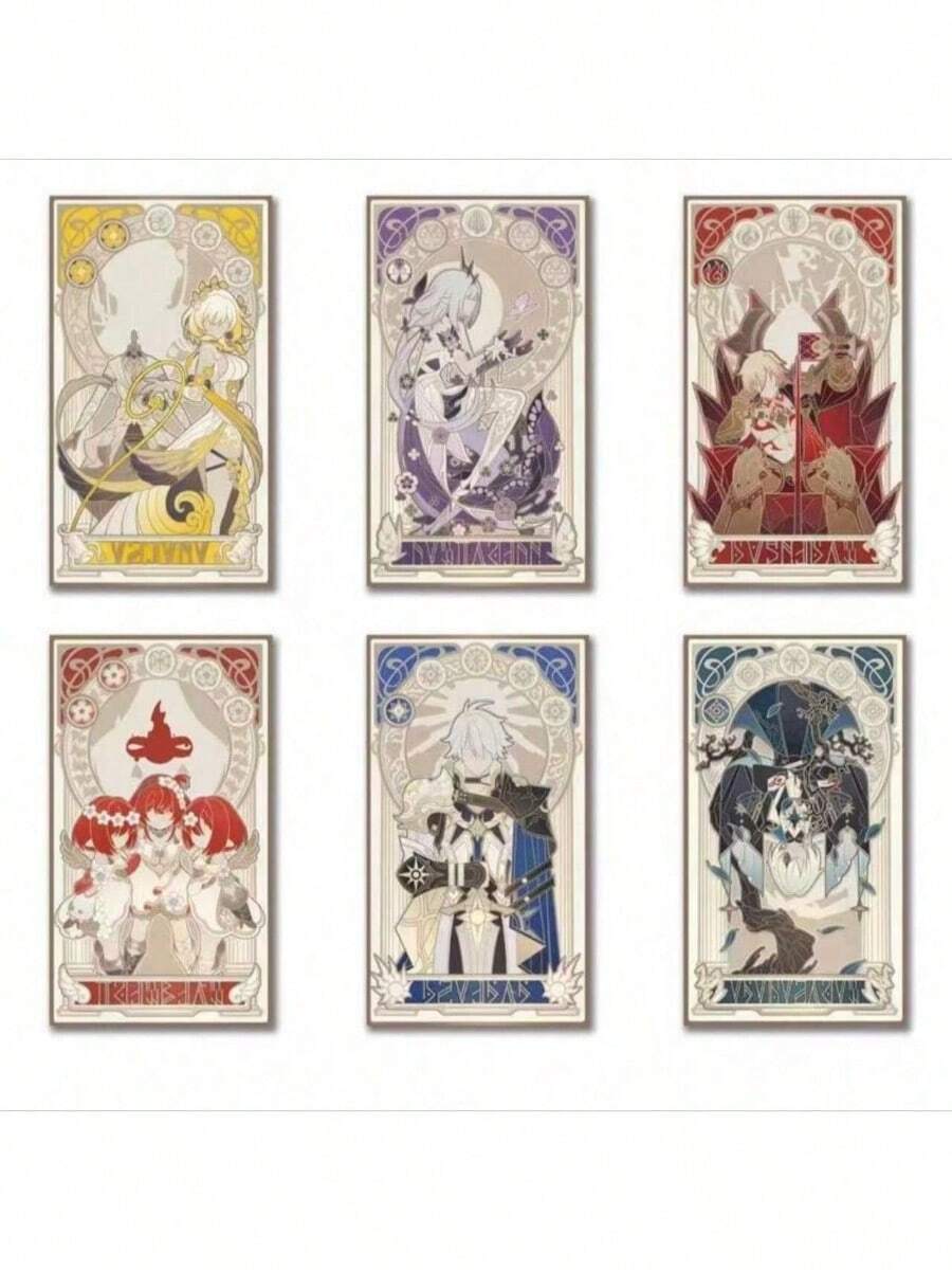 1pc - 2025 New Release - Hongkai: Startrack - Gaming Accessories - Amphoreus - Aglaea Tribble - Axa Mydei - Astoria - Mahanon Amphoreus Hero Card - Perfect Gift - Birthday Gift - Ideal Gift - Surprise Gift - Holiday Gift - Seasonal Gift - Thoughtful Gift For Gamers - Gift - Toy - Multicolor - View 1