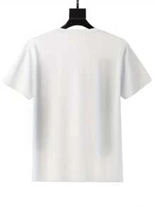 MAMA Print T-Shirt Cotton Casual Short Sleeve, Breathable, 220g
