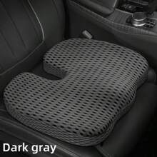 1pc/2pcs Mesh Car Booster Seat Cushion, Innovative Honeycomb Wedge Memory Foam Seat Pad, Enhanced Breathability And Support, Car Cushion For Relieving Buttock Pain, Suitable For Car, RV, Office Chair, Sofa