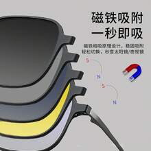 Eye Protection Accessories - Silver (with Black + Yellow Clip) - View 3