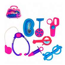 Mini Doctor's Bag For Pretend Play - Doctora ROSA + Emb. Presente - Ver 2