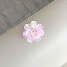 3D 花卉手机支架，可爱小巧的桌面支架，兼容智能手机，兼容 、Android 手机，生日、家人、朋友的礼物，推拉式手机支架，手机配件