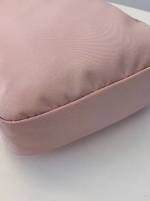 1 Pc Casual Solid Color Zipper Crossbody Bag Adjustable Strap Shoulder Bag Chest Pocket Sport Bag Bum Bags Zipper Weekend Overnight Bag Available Multiple Colors,For Boy/Girls/Teens/College Students For Outdoors/ Outings/ Traveliking/ Stadium/Back To School