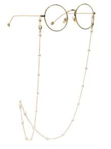 1pc Men's Adjustable Silicone Eyeglasses Chain, Blue/Black Eyewear Strap With Adjustable Buckle, Sports Glasses Cord With Anti-Slip Covers, Suitable For All Seasons And Occasions Glasses Accessories