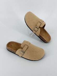roulvxiang Men's Sandals Slippers, Fashionable Unisex Slippers, Outdoor Casual Slippers, Indoor Non-Slip Solid Color Men's Slippers, Men's Sandals For Summer, Spring & Summer Couple Shoes, Suitable For Outdoor And Office Wear