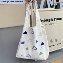 Women Shoulder Bags - 淺藍背心包 - 查看 4