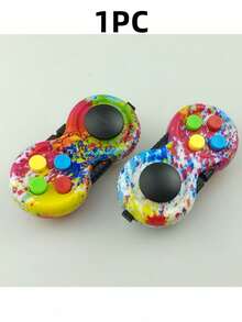 1pc Simulated Joystick Decompression Toy Decompression Handle, Multifunctional Button, Release Toy, Relieve Stress, Restlessness And Anxiety, Strong Playability, Diverse Functions, Suitable For Daily Office Decompression And Birthday Gifts, Christmas Gifts - Multicolor - View 12