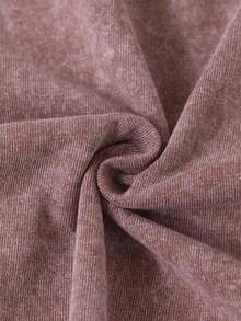 (240g Sleeveless Pure Cotton Washed Vest) 'FLYRICH' 240g Spring/Summer Heavyweight Pure Cotton Washed Vest With Lips Print, Suitable For Daily Wear - 咖啡棕 - 查看 4