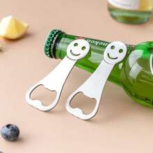 Stainless Steel Cartoon Beer Bottle Opener Beverage Bottle Opener Flat Simple Bottle Opener, Halloween And Christmas Party Supplies