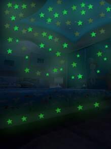 10/122/212pcs Glow In The Dark Star Wall Decals - Removable Night Light Stickers For Kids Bedroom, Nursery, Dorm DIY, Switch Decor & Halloween/Christmas Galaxy Project (8 Sizes Self-Adhesive) Home Decor Halloween Decor Room Decor Wall Decor Wall Stickers Living Room Decor Halloween Decorations Halloween Decoration