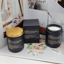 JOYFEE Scented Candles - Relieve Stress, Promote Relaxation, Create Ambiance For Bath, Yoga And Holiday Gifts - Jasmine - Amber & Moss - Tuberose & Angelica - Vanilla - Green Tea & Orange Blossom - Smokeless Low-Temperature Burning - 200g Soy Wax - Green Tea Orange Blossom - View 5