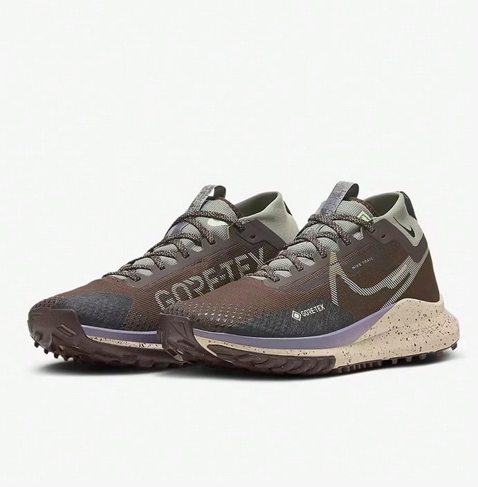 Nike Giày chạy bộ nam React Pegasus Trail 4, Kiểu dáng: HF5707-201 - màu nâu - Xem 1