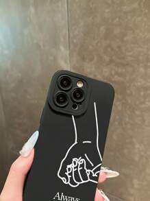 قطعتان من أغطية الهاتف الناعمة من مادة TPU للأزواج بعبارة "إلى الأبد معًا" متوافقة مع هواتف iPhone11، 12/12pro، 13/13pro، 13promax، 14/14pro، 14promax، 15/15pro، 15promax، 16/16pro، 16promax، وسلسلة Galaxy - يمكن استخدامها لنفسك أو كهدية لأصدقائك وصديقاتك وأعياد الميلاد والمناسبات، مقاومة للماء والصدمات والخدش