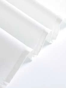 2025 New White Chiffon Short Sleeve Blouse, Workwear Acetate Satin Collar Professional Office Tops, Summer Fashion - trắng - Xem 7