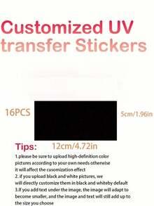 定制汽车贴纸/标志贴花、产品标志标签、3D高清防水防刮、多种尺寸可选、可定制设计、适用于学校用品、返校