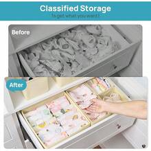 Storage Drawers - 12pcs Brown - View 3