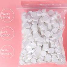 100 piezas Toallitas para viajes, camping, senderismo, deportes, salones de belleza - Toallas portátiles fáciles de transportar en el contenedor de la bolsa