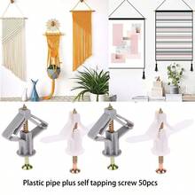 Hollow Wall Anchors, Butterfly Expansion Anchors With Screws, Drywall Screws, Zinc Alloy Expansion Plug Screw Set, For Drywall, Curtain Wall, Plaster Hardware Plugs, Ready To Install! - Multicolor - View 9