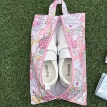 1pc Cartoon Dust-Proof Shoe Bag, Travel Shoe Storage Pouch, Multifunctional Organizer Bag For Shoes, Clothes, Etc.
