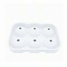 1pc Silicone Ice Ball Maker Mold, 8 Cavity Round Ice Ball Tray With Lid, Homemade Silicone Ice Cube Trays - Multicolor - View 14