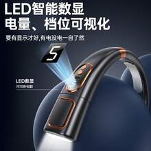 Portable Fans - [Blanco estándar] Pantalla digital de cinco niveles de porcelana helada - Ver 5