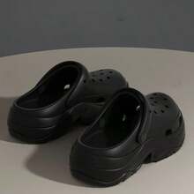 Foam Runners Shoes For Men Women, Soft Cloud Slides Slippers Non-Slip Walking Sandals, Beach Platform Pillow Sandals Lightweight Slip-On Foam Runners, Outdoor Quick-Drying Sports Slides - Black - View 4