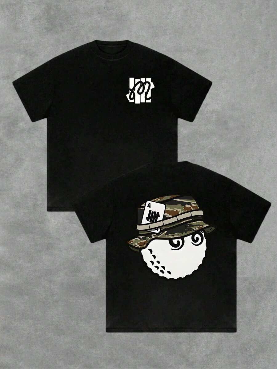 100% Cotton Double-Sided Printed Flowers, Playing Card Instructor Printed T-Shirts, Suitable For Daily Wear, Easy To Wear In Summer, Micro-Elastic, Breathable, Outdoor Holiday Sports, Gift T-Shirts, Holiday Gifts, Perfect Gifts.