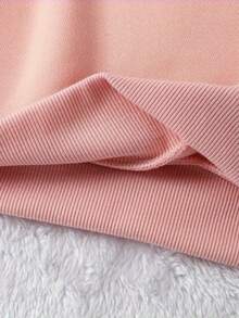 Felpa girocollo casual con stampa a lettere per ragazza pre-adolescente, adatta per la scuola, le vacanze e il ritorno a scuola, autunno, laurea, insegnante donna, adatta per uso quotidiano - Rosa - Visualizzare 5