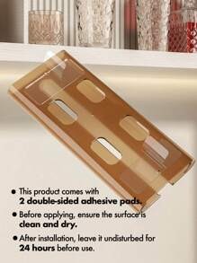 1 pieza/2 piezas Estante colgante para copas de vino, sin necesidad de perforar, bordes redondeados que no dañan los vasos, material ABS grueso, estilo minimalista ahorrador de espacio para el hogar y bar, se adapta a diámetros de cristalería de 3-8.5cm/1.18-3.35in