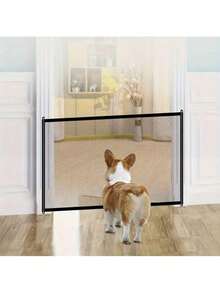 1 件装宠物隔离栅栏阳台猫隔离网围栏室内屏障保护小鸡鸭网，易于安装宠物门 - 无需钻孔