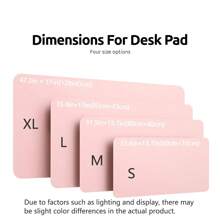 Fates Advanced Napa Texture PU Leather Light Desk Pad Protector, Double Sided Use,Office Desk Mat, Large Mouse Pad, Non-Slip PU Leather Desk Blotter, Laptop Desk Pad, Waterproof Desk Writing Pad For Office And Home(Thickness 1mm)