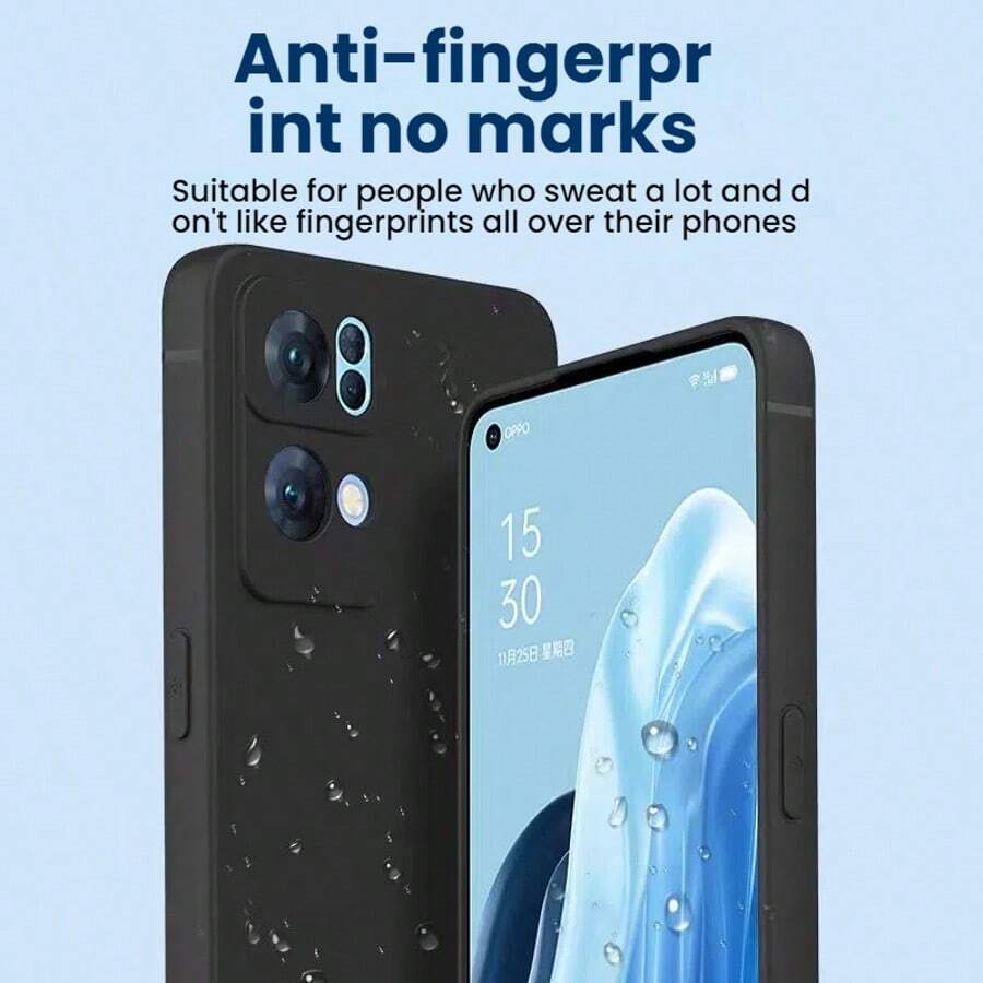 2 个黑色手机壳，Nothing Phone 黑色直边手机壳，兼容 A79 5G/F31 手机壳/ A6 Pro 4G/5G 手机壳/ Reno14 F 手机壳/ A5 2025 手机壳/ A5 4G 2025 手机壳/ Reno14 手机壳/ A5 Pro 手机壳/ Reno9 Pro+/ Reno9/ F27 Pro - 黑色 - 查看 1