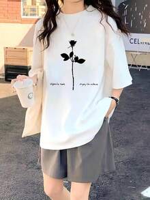 Women T-Shirts - 白色 - 查看 1