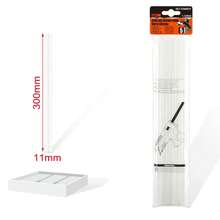 Transparent Silicone Hot Melt Glue Sticks, Smooth, Odorless, Non-Drip, Suitable For DIY, Woodworking And Repair Projects, Compatible With Most Glue Guns, Easy To Use - Transparent 1.1CM*30CM 5PCS - View 3