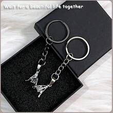 Pinky Promise Couple Gifts Keychain Matching Couples Stuff For Boyfriend Him Girlfriend Her Husband Wife Best Friend Birthday Christmas - A - 查看 3