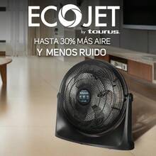TROPIC | Ventilador de Piso | 2 en 1| 3 Velocidades | 20 Pulgadas| Reja Plastica Aerodinamica ECOJET| Silencioso (Menos de 70 dB) | Circulador de Aire