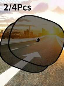 2/4pcs Car Suction Cup Sunshade, Car Window Sunshade, Anti-UV Side Window Sunshade, Windshield Sunshade, Car Window Sunshade, Windshield Sunshade