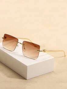 Augonstern 1副超大镜框时尚眼镜，欧美街头风格，适合度假和旅行 - 彩色 - 查看 12