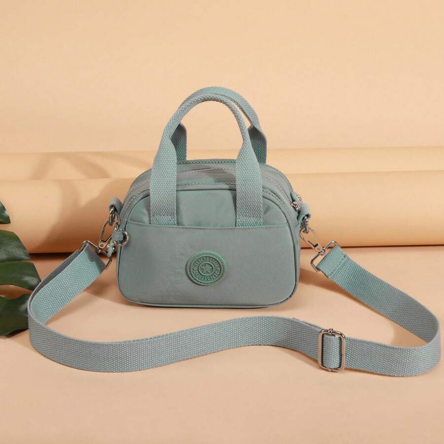 Women Shoulder Bags - 金黃色 - 查看 1