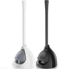 Toilet Plunger With Holder Plunger With Unique Holder Plungers For Bathroom With Holder Toilet Plunger Heavy Duty - as pic - View 1