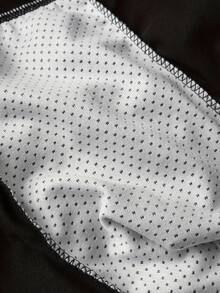 Customized Portrait Men's Sexy Graphic Print Breathable Boxer Briefs - Black - View 5