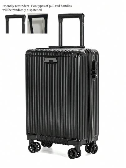 20 英寸行李箱，轻便，静音万向轮，可拆卸，优质材料，适合旅行、上学、商务旅行，男女通用，学校包，学校配件，学校用品