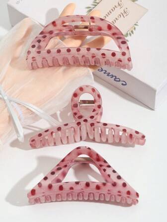 3件套 4.33英寸（11厘米）粉色方形波浪纹发夹，女士适用，高品质优雅简约百搭渐变发饰，适合日常、休闲、派对、工作、度假、洗脸、化妆、搭配服装等各种场合，适合所有人，是复活节、主题派对、愚人节、舞台表演、感恩节、新年、圣诞袜礼物、女士圣诞袜礼物、圣诞礼物、礼物、圣诞袜礼物、女士礼物、礼物、圣诞礼物、成人圣诞袜礼物、成人圣诞袜礼物、发饰、女士配饰、圣诞袜礼物、成人发饰、圣诞发饰、女士礼物创意、美容圣诞袜礼物、女士圣诞礼物