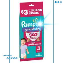 Trial Pack Disposable Diapers - Size 4 - 3ct - 1 - 查看 10