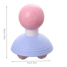 Three PP Material Manual Roller Massage Tools In Optional Colors, Suitable For Neck, Face, Thighs And Calves, Equipped With 3 Ball Heads, A Multifunctional Home-Use Full-Body Massage Tool.