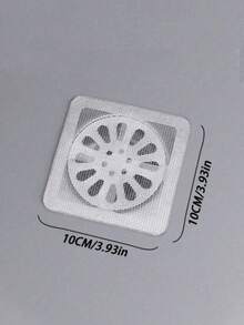 Universal Disposable Shower Drain Cover Hair Catcher Shower Drain Net Sticker, Suitable For Human And Pet Hair , Bathroom, Laundry, Bathtub, Kitchen, Sink, Back To School